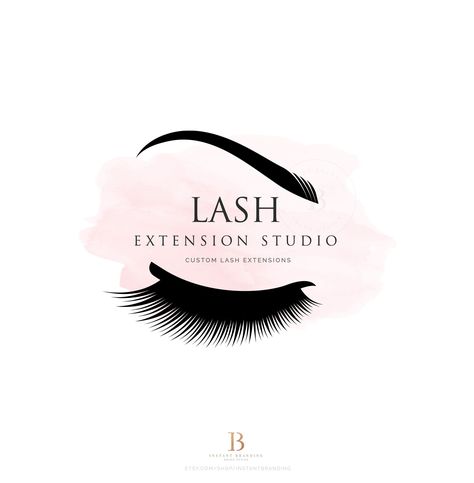 INSTANT DOWNLOAD, Lash Logo, Lash Artist Logo, Eyelashes Logo, Hair Salon, Makeup Artist Logo, Beauty Salon Rose Gold Logo, Fashion Logo - Etsy UK logoforsale #logodesignerclub #designoffice Eyelashes Logo, Lash Artist Logo, Logo Beauty Salon, Lash Logo, Hair Stylist Logo, Logo Hair, Eyelash Logo, Salon Makeup, Lash Business