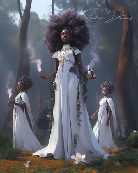 The Priestesses that Watch over All 🌝🙏 High Priestess Character Design, High Priestess Aesthetic, High Priestess Art, Priestess Cosplay, Priestess Aesthetic, Dark Priestess, Fantasy Romance Novels, Starry Eyes, Dnd Campaign