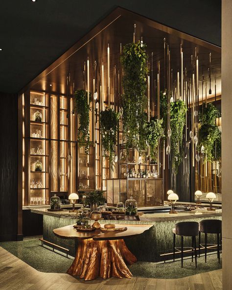 ROAM Interior Design evokes forests at the Ritz-Carlton Hotel Bamboo Restaurant, Oregon Hotels, Portland Hotels, Riverside Hotel, The Hoxton, Guiyang, Ritz Carlton Hotel, Downtown Portland, Wallpaper Magazine