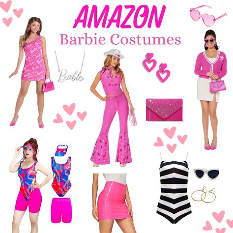 Halloween Costumes Cowgirl, The New Barbie Movie, Barbie Costumes, Barbie Halloween Costume, Movie Halloween Costumes, Barbie Halloween, New Barbie, Pink Costume, Barbie Costume