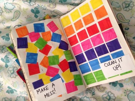 Make A Mess Clean It Up Journal, Diy Wreck This Journal, Wreck It Journal Ideas, Wreck This Journal Pages, Wreck This Journal Ideas Pages, Wreck This Journal Ideas, Wreck It Journal, Wreak This Journal Pages, Wreck Journal