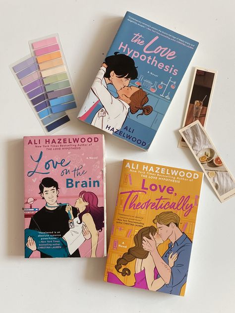 Love Thereotically Book, Love In The Brain Book, Love On Brain, Love Theoretically Book, Love On The Brain Aesthetic, Love Hypothesis Book, Love Theoretically, Cute Books, Love On The Brain