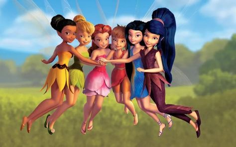 How to Watch All the Tinker Bell Movies in Order Iconic Trios Female, Tinkerbell Wallpaper, Tinkerbell Movies, Disney Fairies Pixie Hollow, Disney Mignon, Trio Costumes, Tinkerbell And Friends, Tinkerbell Disney, Trio Halloween Costumes