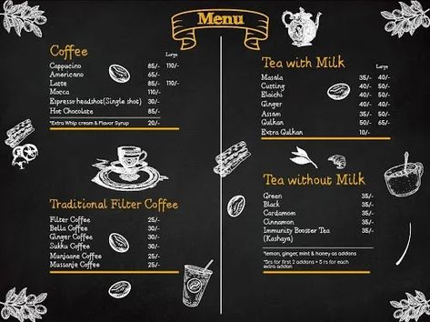 Menu of Narcos Cafe, Banaswadi, Bangalore | April 2023 | Save 10% Ginger Coffee, Breakfast Places, Healthy Sandwiches, Flavored Syrup, Filter Coffee, Menu Items, The Menu, Food Menu, Milk Tea