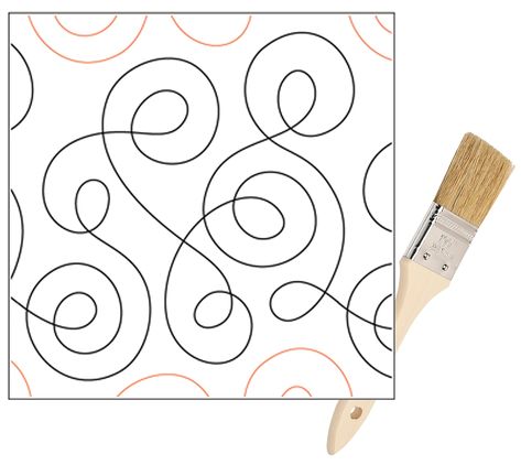 PRICES MAY VARY. Set includes: 1 Loops stipple print pantograph for quilting and 1 cleaning brush; details in description Visually see the pantograph quilting patterns so you can focus on the machine's movement; Easy to tear away (or cut) Continuous longarm quilting pantographs help experience computerized machine's full motion with few interruptions Pantographs pattern paper roll for longarm quilting encourages quilting confidence with its simple, modern design Quilt pantographs patterns roll s Quilting Machine Patterns, Fmq Designs Simple, Free Printable Pantographs For Quilting, Free Pantographs Longarm Quilting, Quilt Pantograph Free Pattern, Pantographs For Longarm Quilting, Pantographs For Longarm Quilting Free, Quilt Pantographs, Quilting Pantographs Long Arm