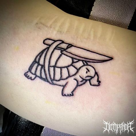 Clever Tattoos For Guys, Anberlin Tattoo, Funny Small Tattoos For Guys, Small Funny Tattoo Ideas, Winding Tattoo, Small Tattoos Funny, Fancy Tattoo Design, Bizarre Tattoos, Funny Tattoos Small