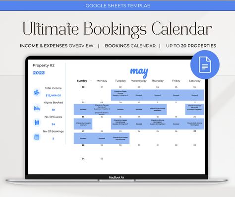 ★ Introducing our professional Google Sheets calendar, designed to simplify your booking and time management. ★★ The ideal solution for anyone who wants to improve their organization and productivity. With automatic sync across all devices and access from any internet-connected device, you’ll always be on top of your reservations. Try it today and discover the benefits of a superior calendar. Booking Calendar, Google Spreadsheet, Night Book, Sports Club, Digital Calendar, Airbnb Host, Google Sheets, Calendar Template, Miss A