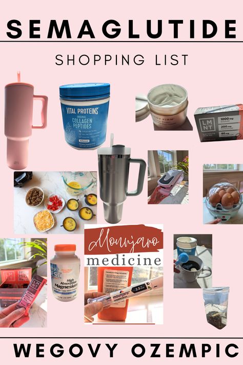 EASY Semaglutide Diet Plan Shopping & Ozempic Meal Plan shopping list. Wegovy Meal Plan shopping list. Mounjaro Meal Plan Shopping List. Ozempic Meal Plan, Semaglutide Diet, Meal Plan Shopping List, Health Benefits Of Collagen, Vital Proteins Collagen Peptides, Collagen Benefits, Women Health, Protein Diets, Good Foods To Eat