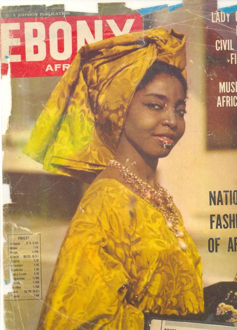 First African (Liberian) woman on the cover of EBONY magazine. Her Excellency Neh Rita Sangai Dukuly-Tolbert. Circa 1964.  #Source: Steve Tolbert Vintage African Photos, Liberian Aesthetic, Liberia Aesthetic, Liberian Culture, Liberian People, African Magazine, Ebony Magazine Cover, Ebony Magazine, Black Magazine