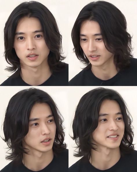 Kento Yamazaki, Long Hair, Hair, Black