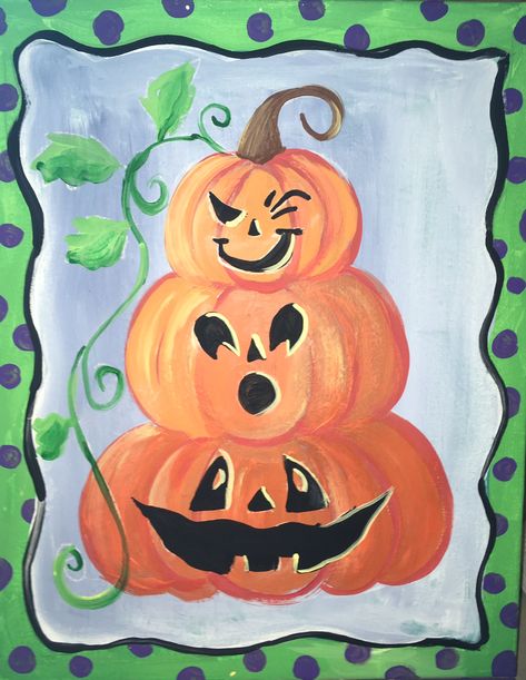 Easy canvas painting for beginners step by step. Learn how to paint a pumpkin topiary painting on canvas! Paint this and more fall canvas paintings! Pumpkin Canvas Painting, Halloween Canvas Paintings, Halloween Doodles, Fall Canvas Painting, Pumpkin Canvas, Pumpkin Topiary, Fall Canvas, Canvas Painting Tutorials, Easy Canvas