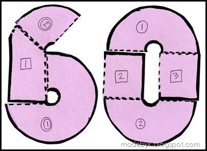 How to construct a number 60 shaped cake 60 Cake Ideas, 60 Cake, Regular Cake, Moms 60th, Number Birthday Cakes, Angel Food Cake Pan, Shaped Cakes, 60th Bday, Cake Templates