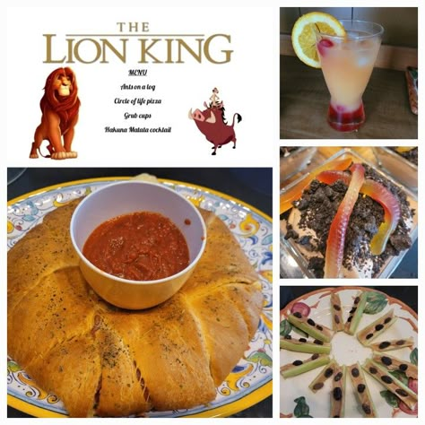 Shrek Themed Dinner, Lion King Dinner And A Movie, Kid Movie Theme Dinner, Disney Dinner And A Movie, Disney Dinner And Movie Night, Movie Themed Dinner Ideas, Disney Movie Themed Dinner, Family Movie Night Snacks, Themed Dinners Ideas