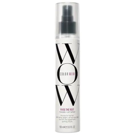 Raise the Root Thicken and Lift Spray - COLOR WOW | Sephora Wow Raise The Root, Raise The Root, Bleach London, Shine Spray, American Crew, Color Wow, Flat Hair, Fuller Hair, Color Treated Hair