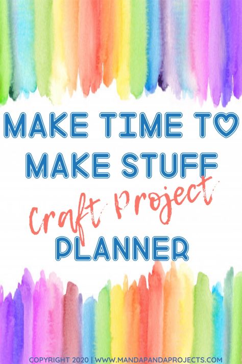 Free printable and editable craft project planner, digital planner, project planner. Make time to make stuff #projectplanner #craftplanner Bujo Craft Project Tracker, Digital Project Planner, Craft Project Planner Printable Free, Craft Planner Printable Free, Project Planner Printable Free, Free Journal Printables, Mom Planner Printables Free, Craft Project Planner, Planner Crafts