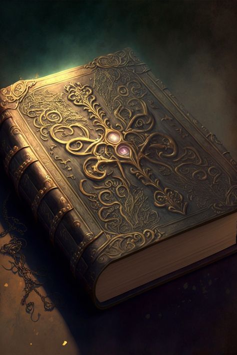 Magic Book Aesthetic, Spell Book Aesthetic, Magic Book Art, Fantasy Books Magic, Magic Realms, Magical Books, Witchcraft Magic, Spell Books, Fantasy Book Covers