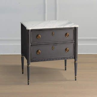 French Farmhouse Nightstand, Dark Grey Nightstand, Frontgate Etienne Dresser, 30” Tall Nightstand, Arhaus Nightstand, Gustavian Nightstand, Grey Nightstand Bedroom, Parisian Nightstand, Etienne Nightstand