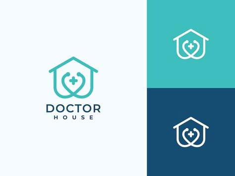 Logo For Hospital, Hospital Logo Ideas, Medical Education Logo, Medical Clinic Logo Design, Hospital Logo Design Creative, Medical Logo Design Ideas, Home Health Care Logo, Doctor Logo Medical, Health Clinic Logo