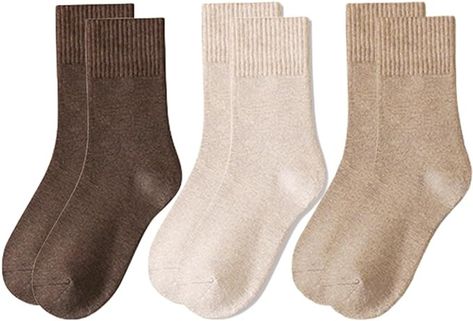 Amazon.com: Lomitract Mini Crew Quarter Socks Women: Above Ankle High, Bamboo Long Dress Sock, Cotton Tall Sox, Mid Calf Length, Suit for Short Boot, Beige, Neutral, Brown, 3 Pairs : Lomitract: Clothing, Shoes & Jewelry Crew Socks Women, Nude Socks, Half Socks, Tall Socks, Quarter Socks, Bamboo Socks, Short Boot, Comfortable Socks, Long Socks