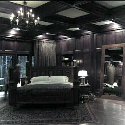 Manor Bedroom, Salvatore Boarding House, Vampire Castle, Masculine Bedroom, Vampire Diaries Funny, House Blueprints, Bedroom Furniture Design, House Bathroom, Bedroom Aesthetic