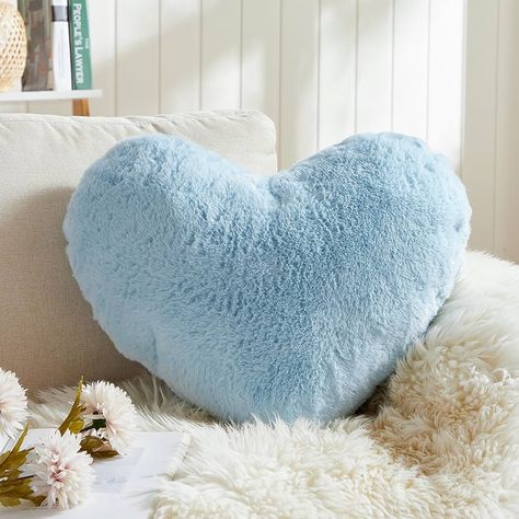 EastTree Heart Pillows for Valentine's Day, Light Blue Heart Shaped Pillows, Ultra Soft Small Cute Fluffy Pillows, Love Throw Pillows Gifts, Women Girls Living Room Decor 10x13 Inch : Amazon.ca: Home Heart Shaped Pillow, Light Blue Pillows, Shaped Pillows, Kids Living Rooms, Heart Pillows, Shaped Pillow, Heart Pillow, Holiday Pillows, Blue Throw Pillows