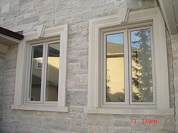 Concreat Walls, Exterior Window Design, Exterior Window Frame, Exterior Window Sill, Windows Trim, Window Sill Trim, Window Shutters Exterior, Exterior Windows, Windows Design