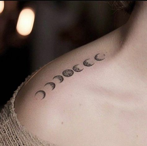 Venice Tattoo, Tato Minimal, Bts Tattoos, Phases Of The Moon, Discreet Tattoos, Elegant Tattoos, Little Tattoos, Simplistic Tattoos, Minimal Tattoo