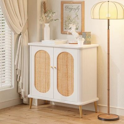 Linen Towers - Bed Bath & Beyond Rattan Storage Cabinet, Rattan Pattern, Rattan Storage, Wooden Storage Cabinet, Furniture Storage Cabinets, Wood Buffet, Console Cabinet, Wooden Sideboard, Door Shelves