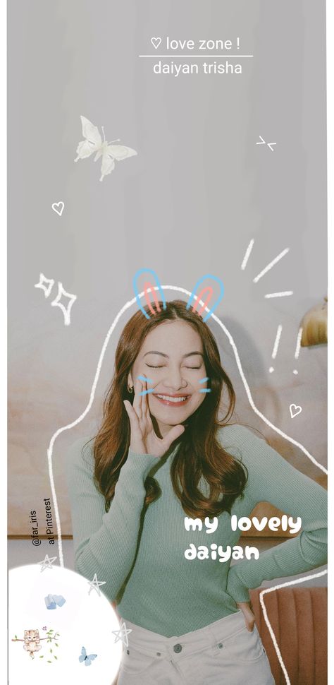 For siapa ii yang post this on TikTok...its not easy for me to do the editing and i know its not hard for u to give credit to me, if u cant do so pls take down Daiyan Trisha Wallpaper, Trisha Wallpaper, Daiyan Trisha, I Know, Quick Saves