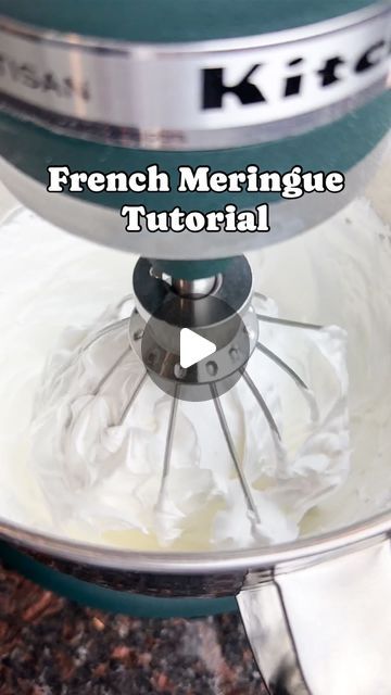 Sadie | French Macaron Recipes + Tips on Instagram: "How to make French meringue! 

I hope this is a helpful resource for you all, please leave any questions in the comments below 🫶🏻

#macarons #macaronstime #glutenfree #frenchmacarons #macaronshells #macaronart #bakingtherapy #bakingvideos #macaronstagram #macaronvideo #macaronlove #meringue #bakingfun #womanowned #sweetcuisines #foodart #pastryporn #instapastry #foodblogfeed #bakingreels #reelfun #trendingaudio #tutorial" Macaron Tutorial, Macaron Recipes, French Meringue, French Macarons Recipe, How To Make Macarons, French Macaron, Baking Videos, Macaron Recipe, French Macarons