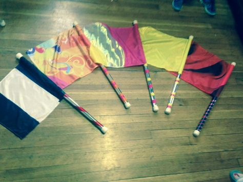 Colorguard mini flags Colorguard Aesthetic, Color Guard Tips, Colorguard Outfits, Color Guard Quotes, Dance Worship, Color Guard Uniforms, Spirit Bags, Color Guard Flags, Guard Gifts