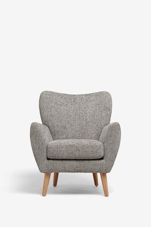 Armchair Dimensions Cm, Stylish Armchair, Cosy Reading Corner, Stylish Room Decor, Grey Accent Chair, High Back Armchair, Hall Chair, Classic Living Room, Occasional Chair