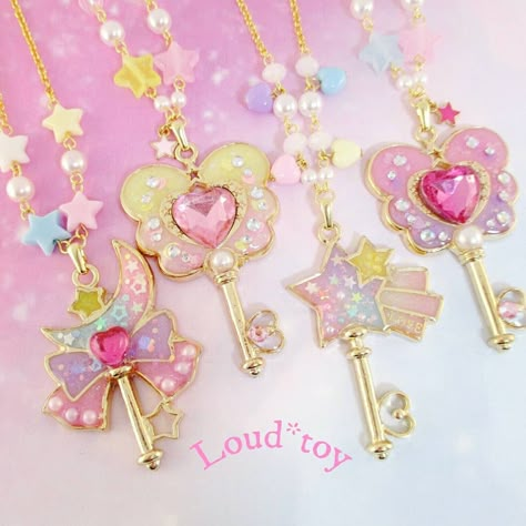 doku dempa Precure Aesthetic, Magical Girl Accessories, Ethereal Jewelry, Kawaii Products, Magical Girl Aesthetic, Magical Boy, Magical Accessories, Yume Kawaii, Kawaii Things