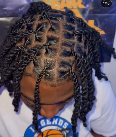 Men 3 Strand Twist, Loc 2 Strand Twist Styles Men, Starter Locs Two Strand Twist Men, 2 Strand Twist Locs Men, Black Male Twist Hairstyles, Two Strand Rope Twist Men, Two Strand Twist Men Dreads Styles, Two Strand Twist Hairstyles Men, Two Strand Twist Men Dreads