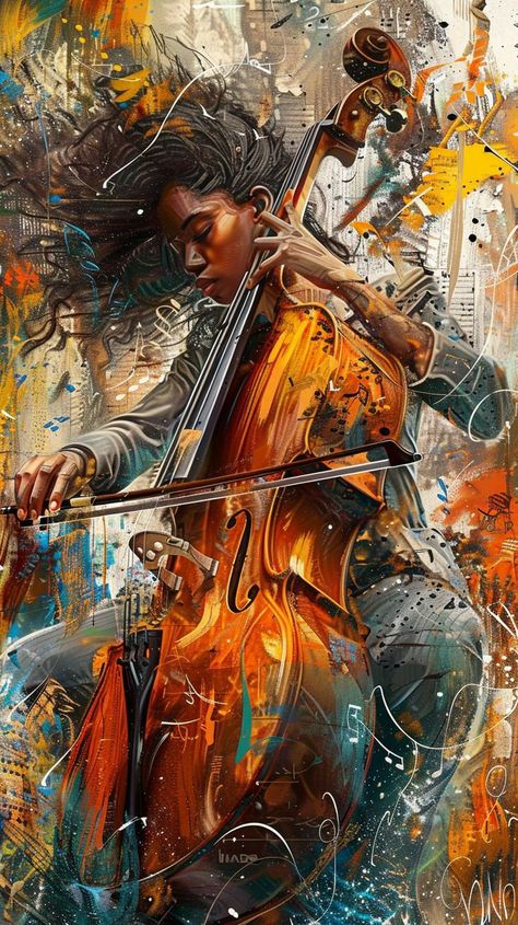 Music Artwork Paintings, Colorful Horse Painting, Best Painting Ever, Jazz Music Art, Best Paintings, Gold Map, Musician Art, Avengers Art, Jazz Art