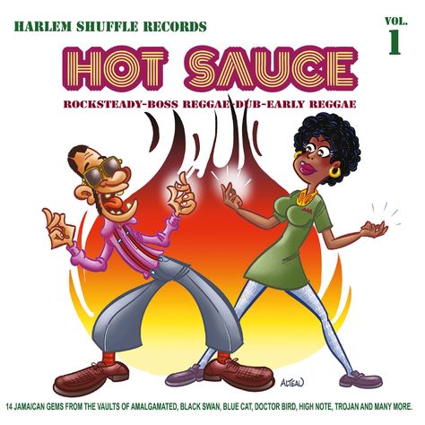 HARLEM SHUFFLE RECORDS presents         HOT SAUCE - VOLUME 1 - 14 ORIGINAL TRACKS COMPILATION VINYL LP - ROCKSTEADY – BOSS REGGAE – EARLY DUB - EARLY REGGAE - 1965 / 1975.   ALL KILLERS, NO FILLERS! 180 grams Vinyl 12" LP Rare Songs, Doctor Bird, Hippie Boy, 70s Songs, Reggae Style, Roots Reggae, Vinyl Collectors, Rock Steady, Hardy Boys