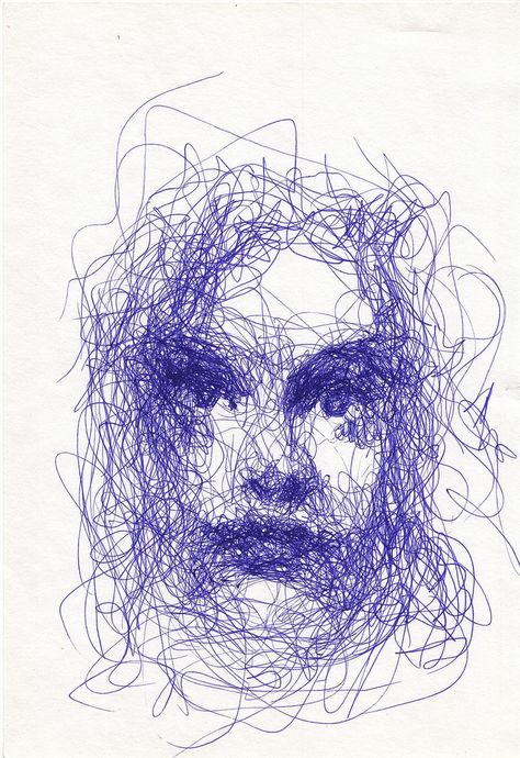 oh | Flickr - Photo Sharing! Scribble Drawings, Gel Pen Drawings, Fast Drawing, Scribble Drawing, Scribble Art, Pen On Paper, Sketch Inspiration, Wow Art, Art Prompts