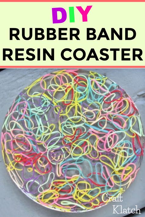 Diy Resin Coasters, Handmade Room Decor, Coaster Diy, Rubber Band Crafts, Coasters Resin, Coaster Crafts, Popular Crafts, Resin Coaster, Life's Too Short