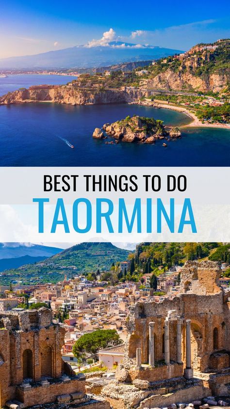 Uncover the beauty of Taormina with our guide to the best activities and attractions! 🏰 From exploring ancient ruins to indulging in delicious Sicilian cuisine, there's no shortage of unforgettable experiences in this charming Sicilian town. Ready to plan your Taormina adventure? Dive into our blog article on "Things to Do in Taormina" for insider tips and recommendations! 🇮🇹✨ #Taormina #Italy #TravelGuide #ExploreTaormina #Sicily Messina Sicily, Taormina Italy, Night At The Opera, Taormina Sicily, Things To Do In Italy, Italian Life, Unusual Things, Romantic Getaway, Sicily Italy