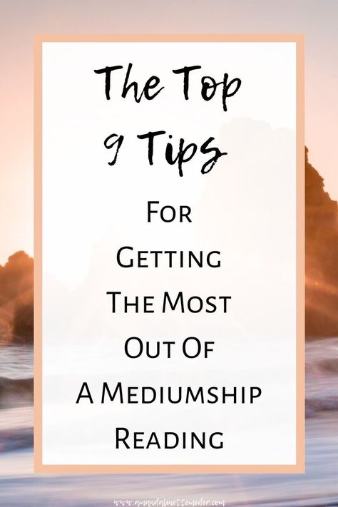 The Top 9 Tips for Getting The Most Out Of A Mediumship Reading. This post goes over Psychic Mediumship Readings and how you can prepare for a reading. Photo of coastline with rock outcroppings by    Jessica Ruscello    on    Unsplash    with text overlay of title. Psychic Readings Questions, Mediumship Reading, Dream Spell, Psychic Medium Readings, Wish Spell, Light Beings, Healing Quotes Spiritual, Medium Readings, Best Psychics