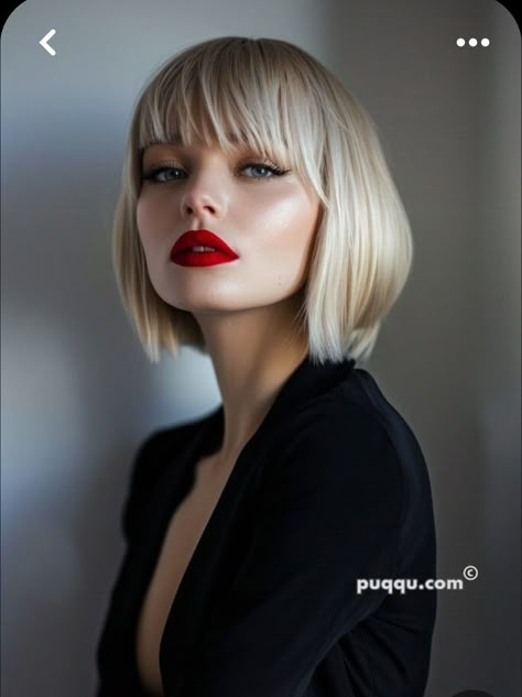 Chic Hairstyles, Short Blonde, Blonde Bobs, Short Blonde Hair, Good Hair Day, Cool Haircuts, Hair Today, Great Hair, Hair Dos