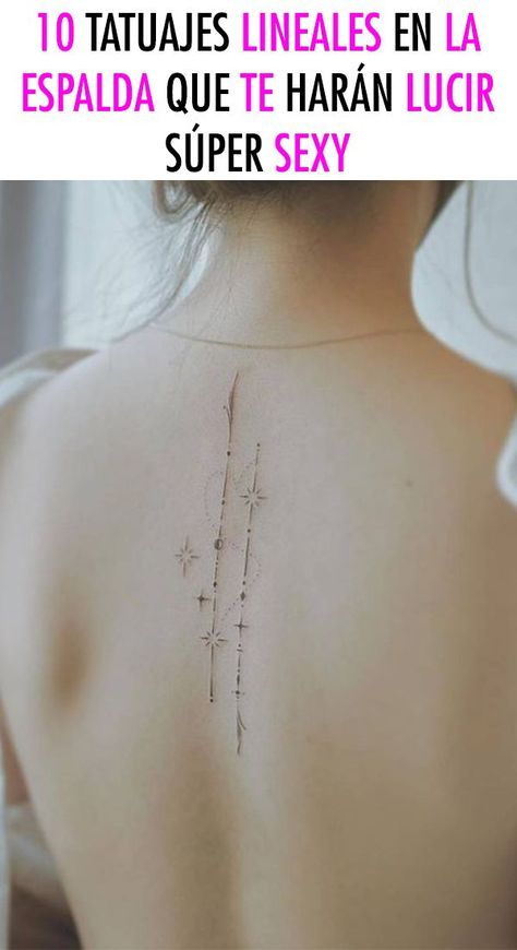 Tattoo Espalda Mujer, Chakra Tattoo, Rainbow Tattoos, Subtle Tattoos, Elegant Tattoos, Star Tattoos, Back Tattoo, Cute Tattoos, Girl Tattoos