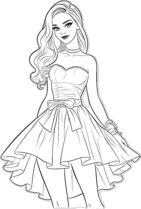 48 Barbie Coloring Pages For Kids And Adults - Our Mindful Life Coloring pages #coloringpages Coloring books #coloringbooks Coloring pages for kids #coloringpagesforkids Coloring pages for kids princess #coloringpagesforkidsprincess 4.419 Barbie Coloring Pages For Kids, Printable Barbie, Fashion Coloring Pages, Jazz Colors, Free Coloring Pages For Kids, Our Mindful Life, Fashion Coloring Book, Witch Coloring Pages, Doll Drawing