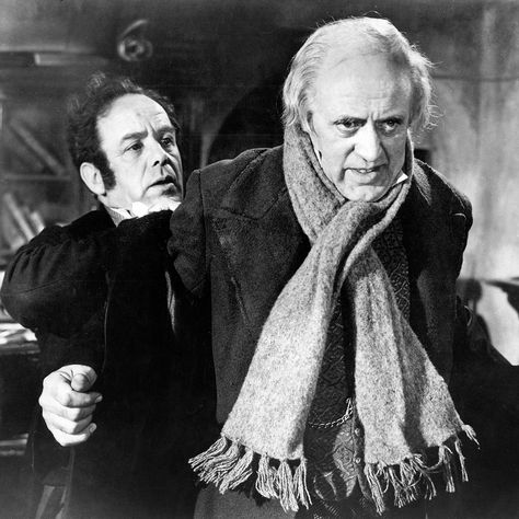 A Christmas Carol 1951, Scrooge A Christmas Carol, Dickens Christmas Carol, Dickens Christmas, Classic Christmas Movies, Turner Classic Movies, A Christmas Carol, Film Stars, Lewis Carroll