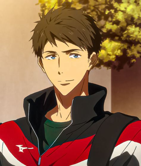 Sousuke Yamazaki Icon, Sosuke Yamazaki, Yamazaki Sousuke, Sousuke Yamazaki, Free Iwatobi Swim Club, Muscle Boy, Free Iwatobi, Sports Romance, Eternal Summer