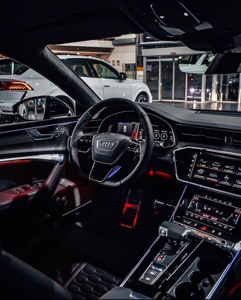 Audi Rs7 Sportback Interior, Audi Rs7 Interior, Audi Rs6 Wagon, Audi Crossover, New Tesla Roadster, Audi Accessories, Audi Rs7 Sportback, Rs7 Sportback, Audi Interior