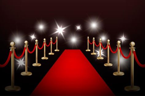 Realistic vector red event carpet , gold... | Premium Vector #Freepik #vector #red-carpet #red-carpet-background #award-show #hollywood Award Show Background, Red Carpet Background, Corporate Brochure Cover, Hallway Carpet Runners, Carpet Cleaning Hacks, Gold Stock, Background Drawing, Brochure Cover, Graphic Design Photography