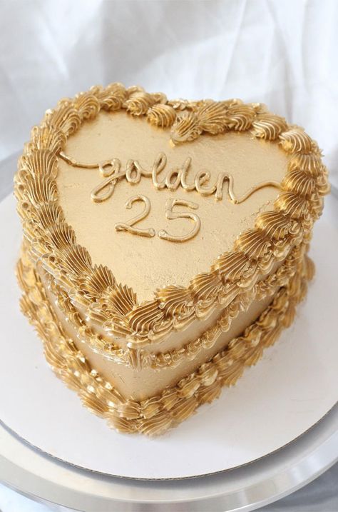 Lambeth cake, Lambeth birthday cake, Lambeth style cake, vintage style birthday cake, buttercream birthday cake, vintage birthday cake Golden Bday Cake Ideas, Lavender And Gold Birthday Cake, Gold Birthday Food Ideas, Golden 24th Birthday, Golden Year Cake, 25 Golden Birthday Ideas, Golden Birthday Birthday Cake, 29 Birthday Cake Ideas, Golden Bday Cake