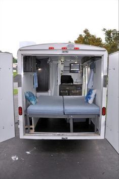 Utility Trailer Conversion To Camper, Cargo Trailer Camper Conversion Ideas, 6x12 Enclosed Trailer Ideas, Enclosed Trailer Ideas Toy Hauler, Cargo Camper Conversion, Trailer Into Camper, Box Trailer Camper Conversion, Box Trailer Camper, Enclosed Trailer Conversion