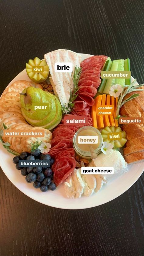 Charturerie Board, Charcuterie Lunch, Blueberry Goat Cheese, Charcuterie Board Meats, Charcuterie Gifts, Catering Ideas Food, Charcuterie Inspiration, Charcuterie Platter, Party Food Platters